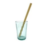 Bamboo Straw in glass