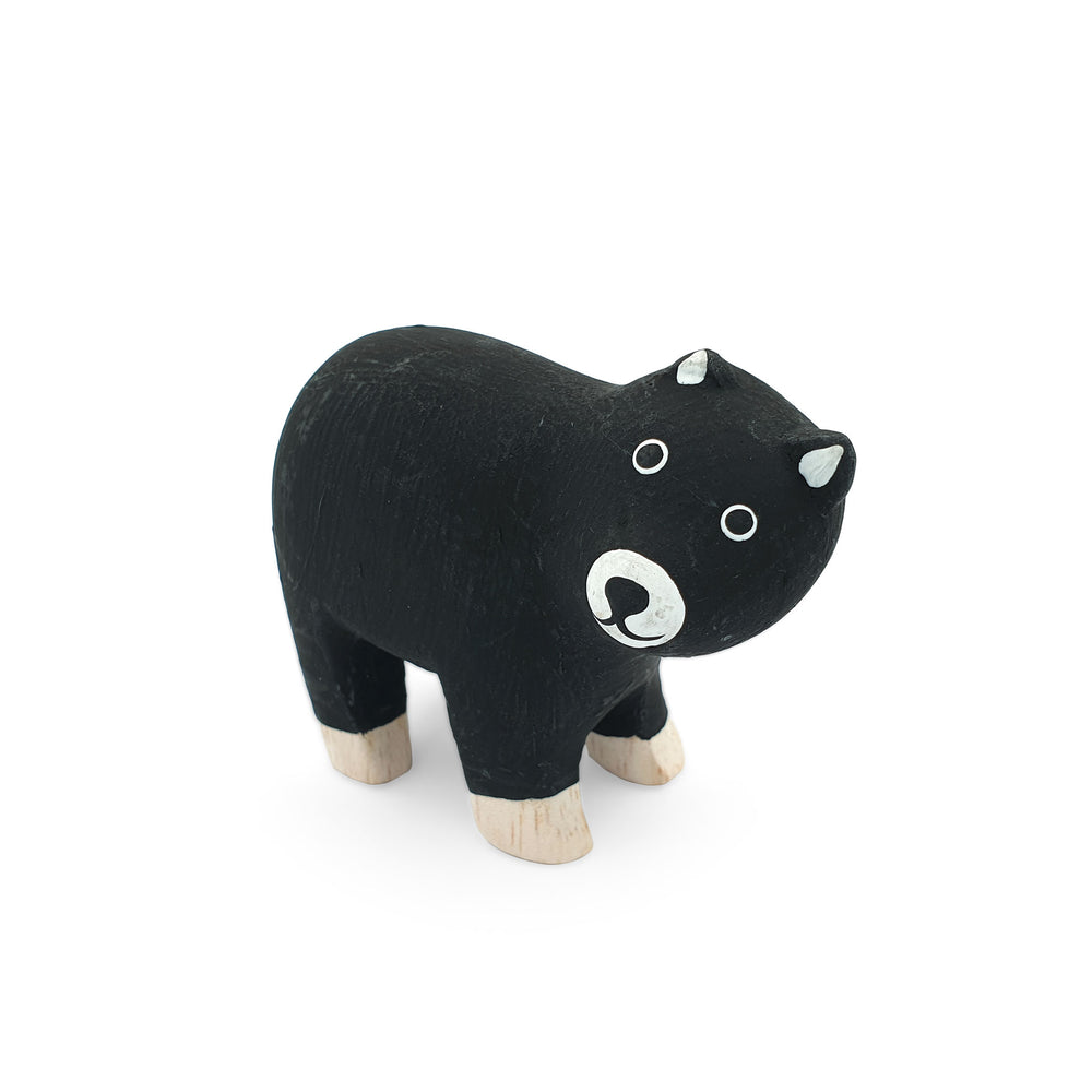 Wooden Miniature Animal Bear