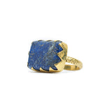 Ring Lapis Lazuli Triangle
