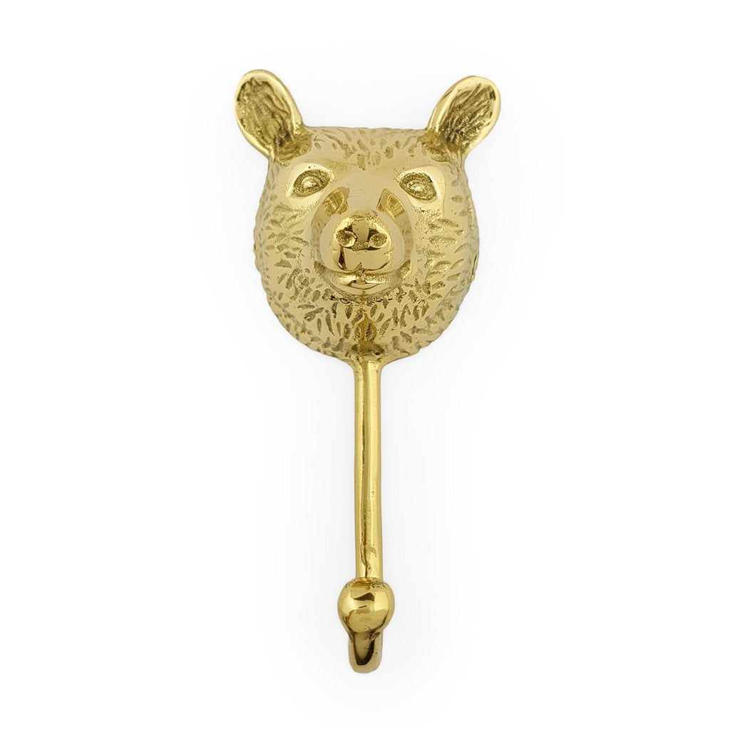 Brass Hook Bear – Fern