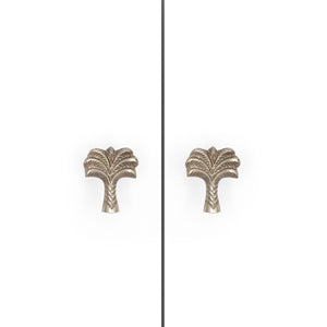 
                  
                    Load image into Gallery viewer, Brass Knob Palm Tree set Small
                  
                