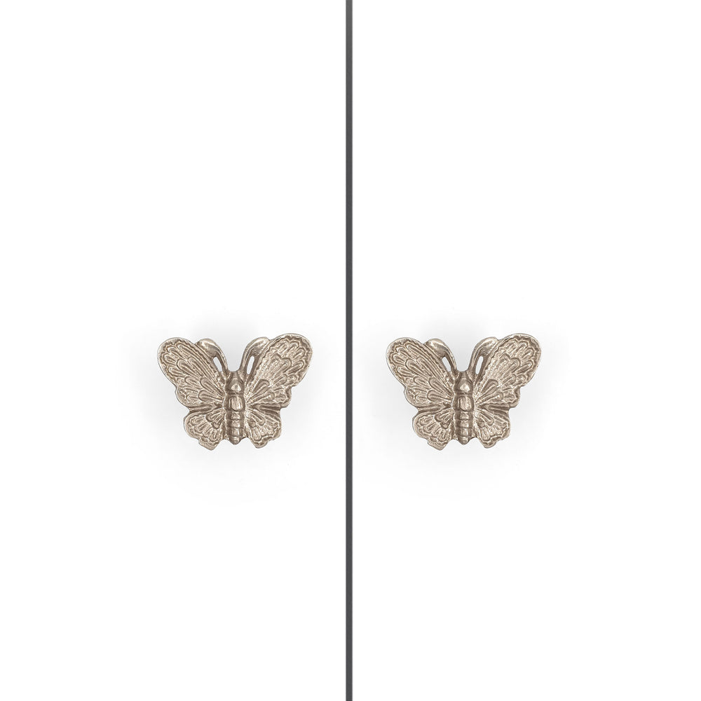 Brass Knob Butterfly set