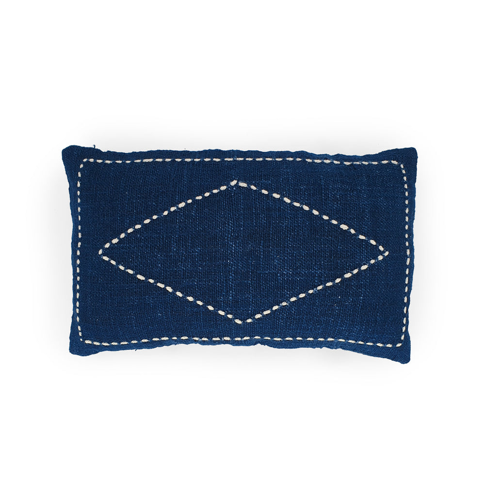 
                  
                    Load image into Gallery viewer, Cotton Cushion Cover Dark Blue 50x30
                  
                