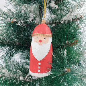 
                  
                    Load image into Gallery viewer, Wooden Christmas Ornaments Big Happy Santa Figurine
                  
                