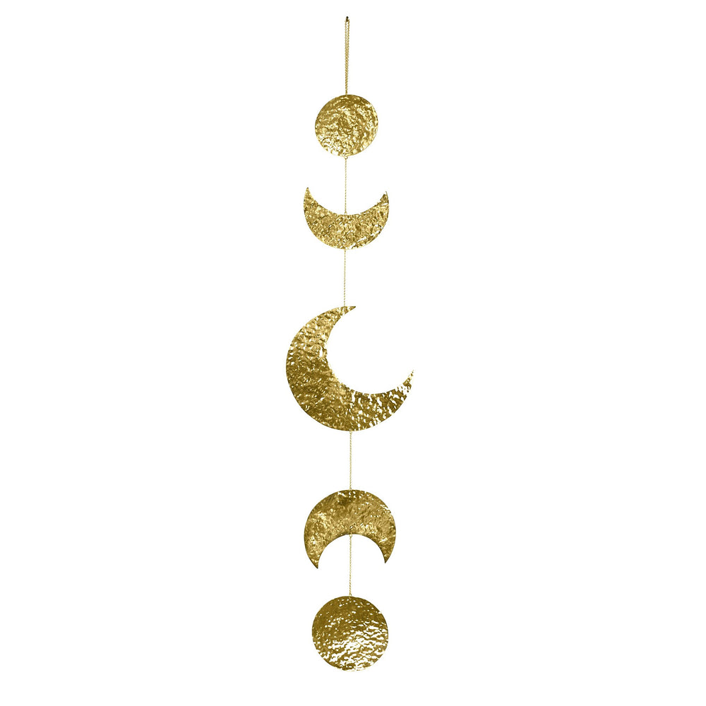 Boho homeware moon wall hanging front