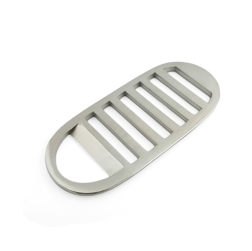 
                  
                    Load image into Gallery viewer, Bottle Opener Brass Silver Stripe
                  
                