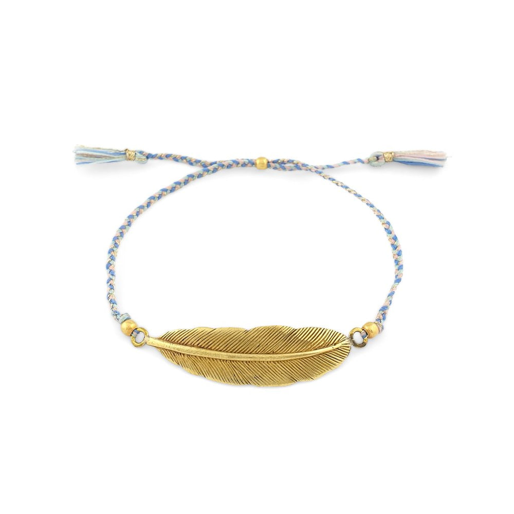 Bracelet Feather Tassel