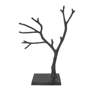 
                  
                    Load image into Gallery viewer, Solid brass tree for jewelry black back
                  
                