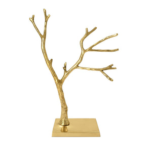 
                  
                    Load image into Gallery viewer, Solid brass tree for jewelry gold front
                  
                