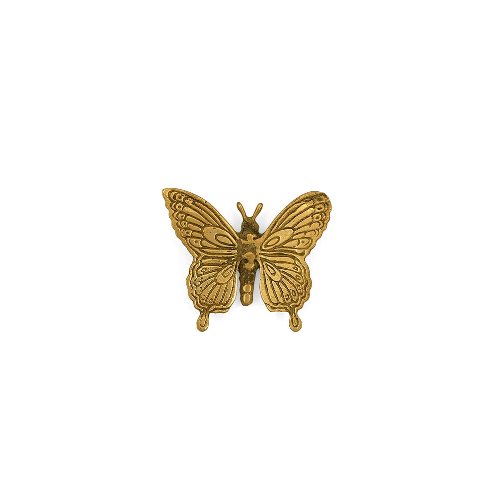 Brass Figurine Tiny Beautiful Butterfly