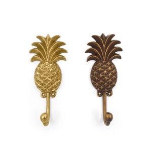 
                  
                    Load image into Gallery viewer, Brass Hook Pineapple M
                  
                