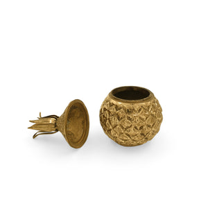 
                  
                    Load image into Gallery viewer, Brass Trinket Box Pineapple Small
                  
                