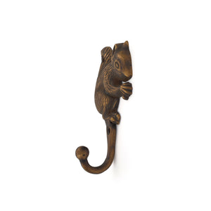 
                  
                    Load image into Gallery viewer, Brass Hook Squirrel
                  
                