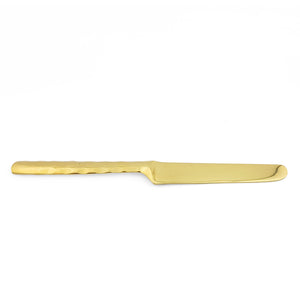 
                  
                    Load image into Gallery viewer, Brass Cutlery Geometric Knife Side
                  
                