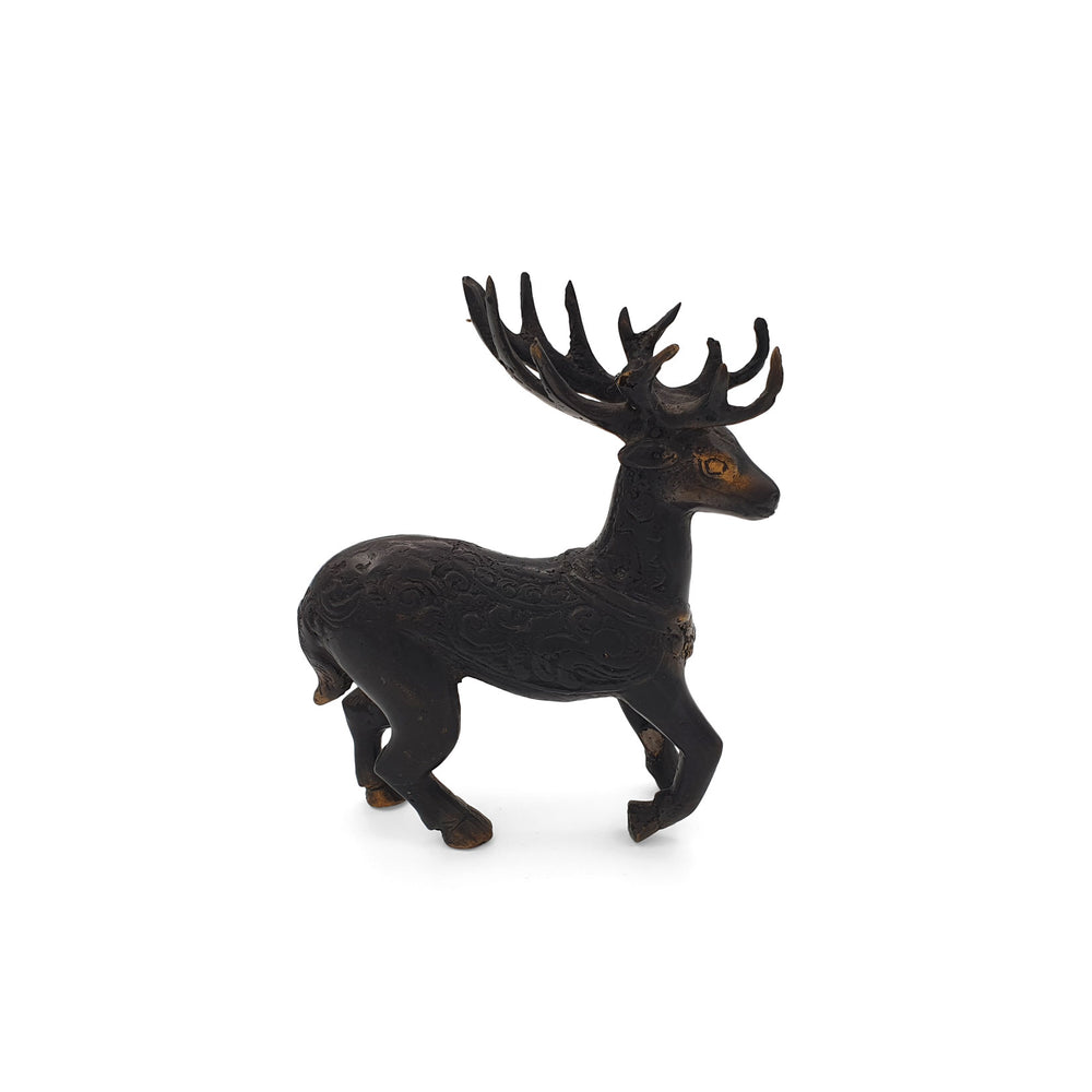 
                  
                    Load image into Gallery viewer, Brass Figurine Antique Deer
                  
                