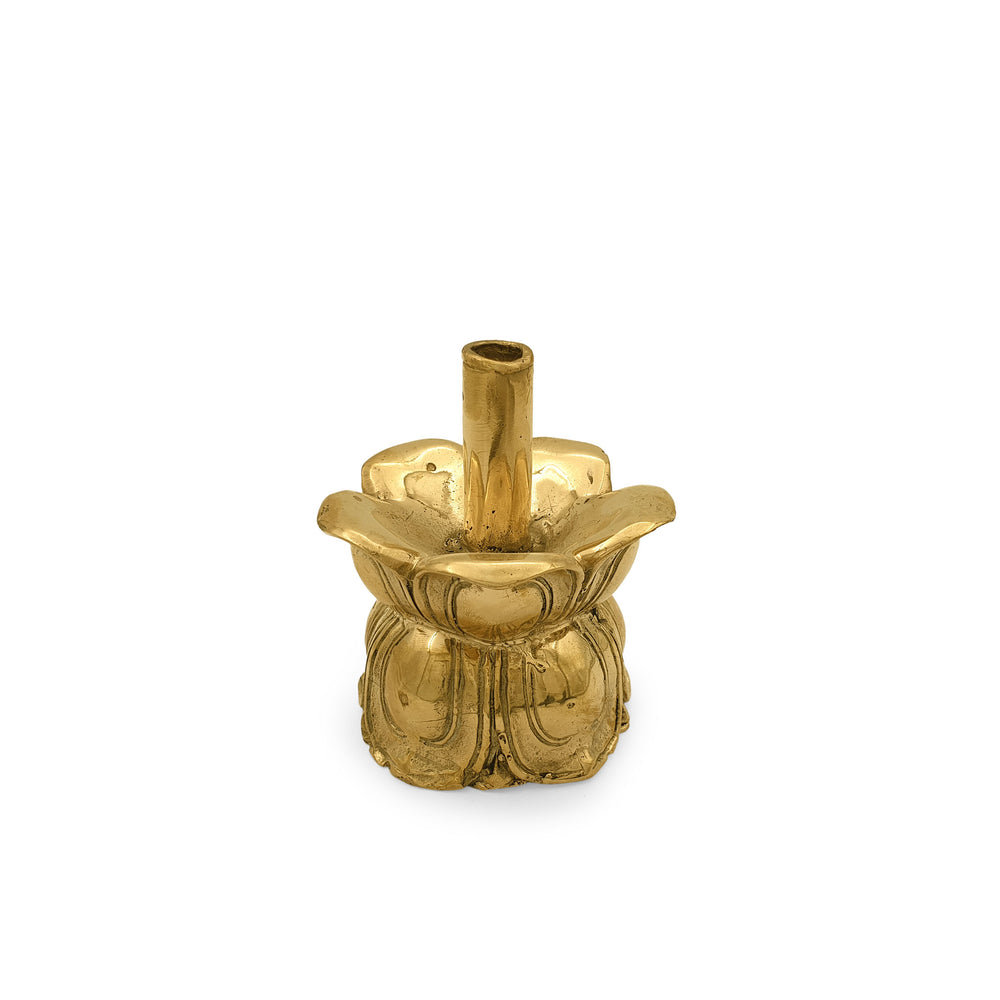 Brass Lotus Flower Incense Holder