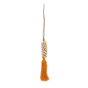 
                  
                    Load image into Gallery viewer, Curtain Decoration Cowrie Shell &amp;amp; Tassel
                  
                