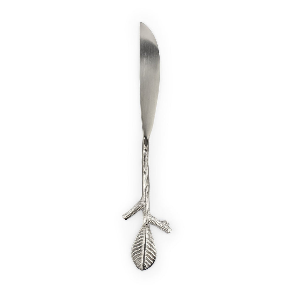 
                  
                    Load image into Gallery viewer, Cutlery Branch Leaf Silver Plated Knife
                  
                