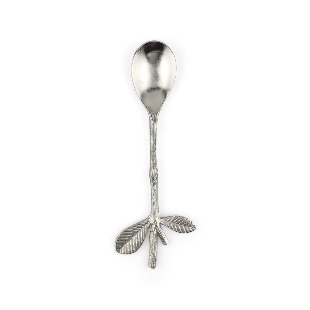 
                  
                    Load image into Gallery viewer, Cutlery Branch Leaf Silver Plated Spoon
                  
                