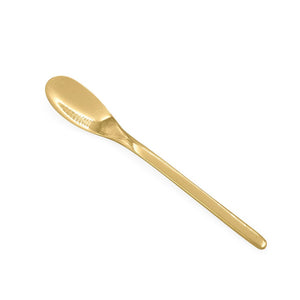 
                  
                    Load image into Gallery viewer, Handmade minimalist brass cutlery spoon XS
                  
                