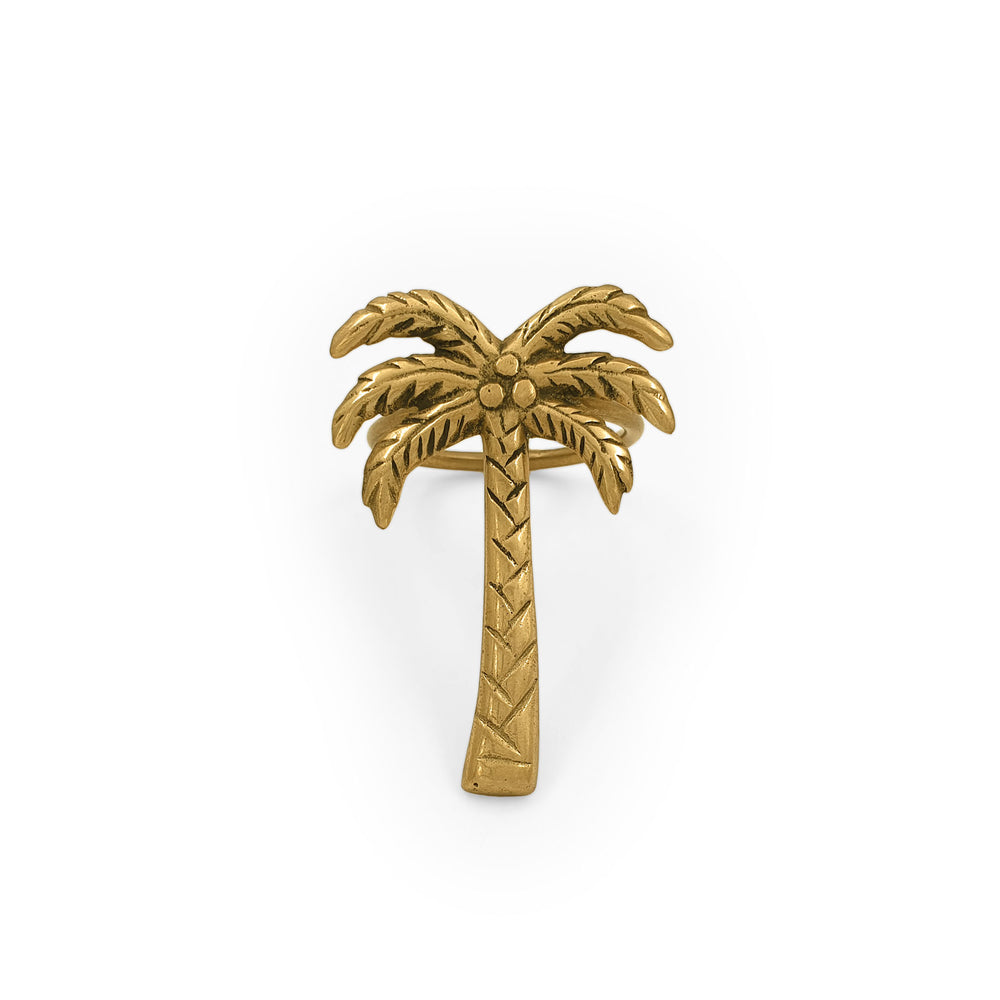 Cutlery Napkin Ring Palm Tree