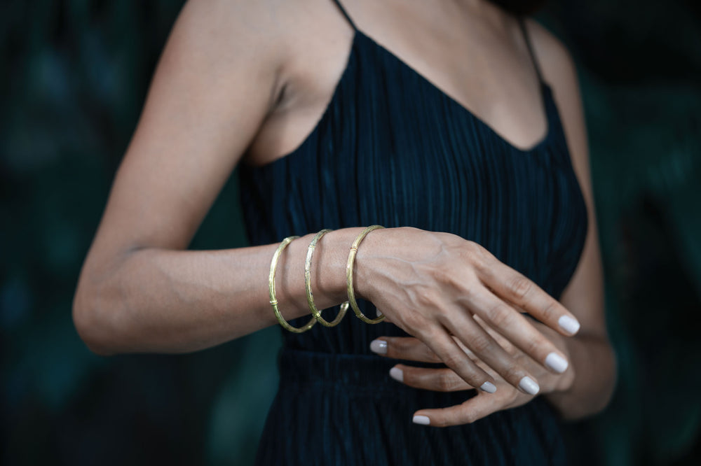
                  
                    Load image into Gallery viewer, Bracelet Bamboo Bangle
                  
                