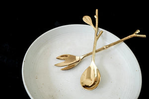 
                  
                    Load image into Gallery viewer, Cutlery Serving Spoon &amp;amp; Fork
                  
                