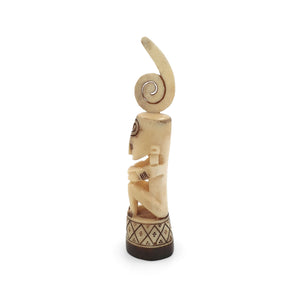 
                  
                    Load image into Gallery viewer, Flores Decorative Carved Buffalo Bone Warrior
                  
                