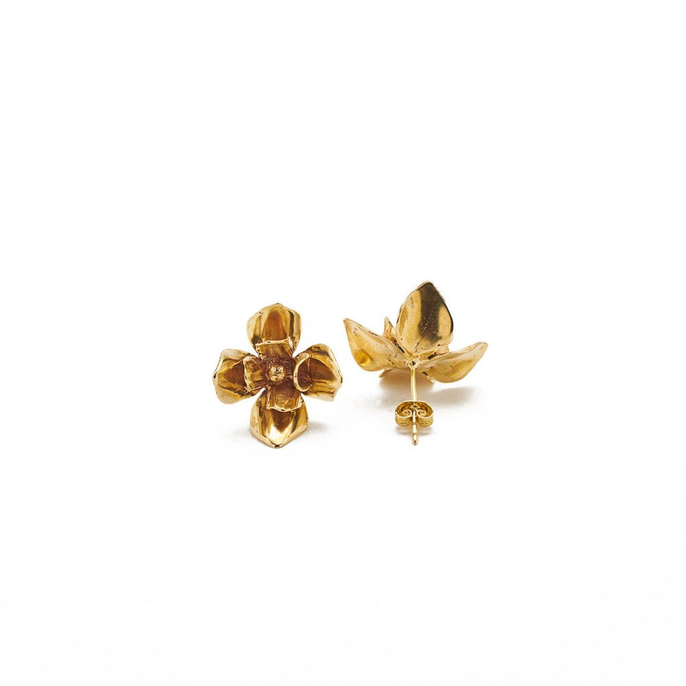 Earring Secret Flower Studs