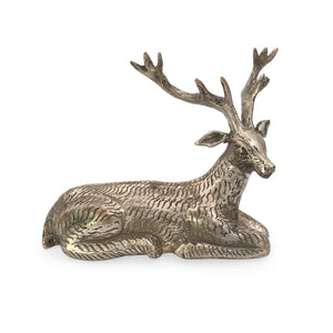 
                  
                    Load image into Gallery viewer, Brass Figurine Resting Deer
                  
                