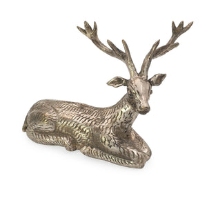 
                  
                    Load image into Gallery viewer, Brass Figurine Resting Deer
                  
                