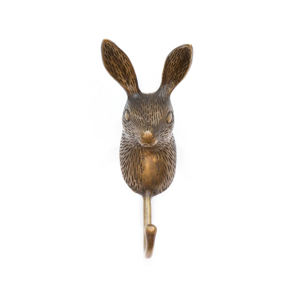 
                  
                    Load image into Gallery viewer, Hook Brass Rabbit Antique Gold
                  
                