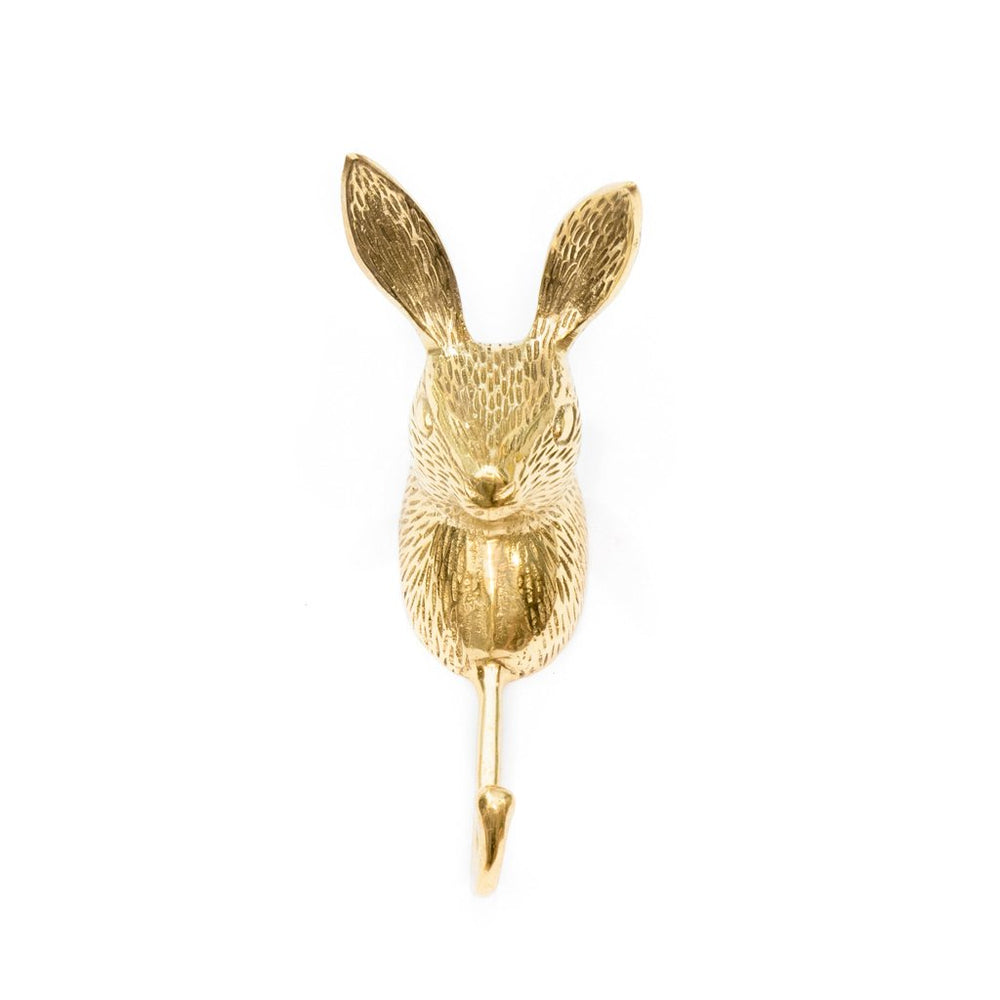 
                  
                    Load image into Gallery viewer, Hook Brass Rabbit Gold
                  
                