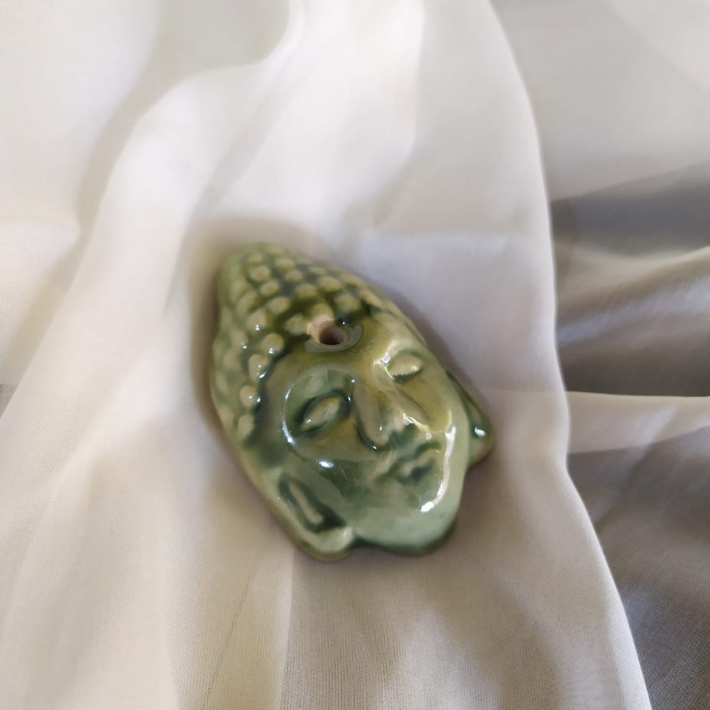
                  
                    Load image into Gallery viewer, Ceramic Incense Holder Buddha
                  
                