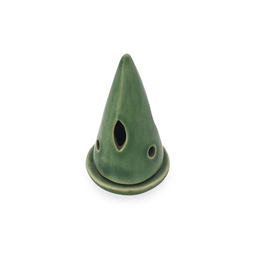 
                  
                    Load image into Gallery viewer, Incense burner cone green mini
                  
                