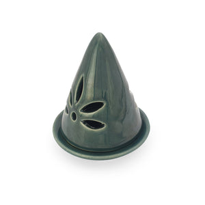 
                  
                    Load image into Gallery viewer, Incense burner cone green L
                  
                