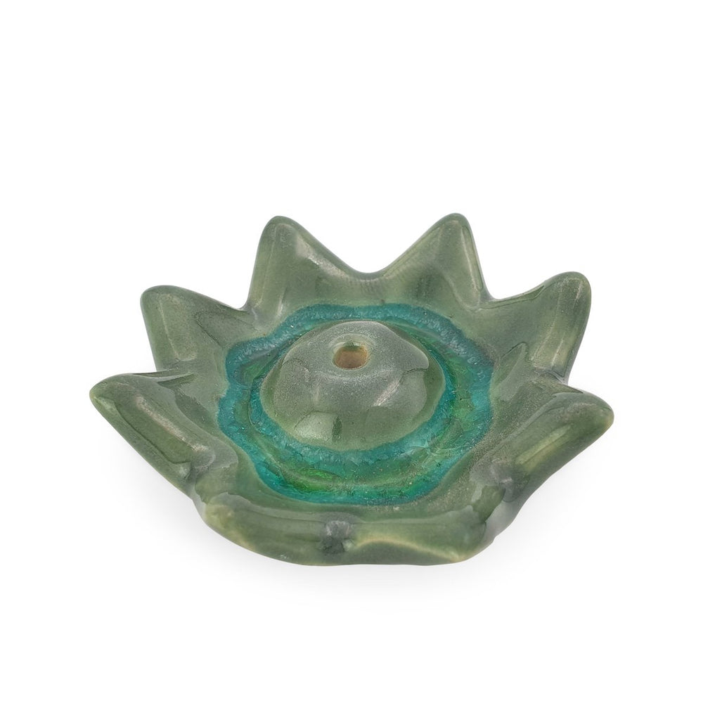 Ceramic Incense Holder Lotus