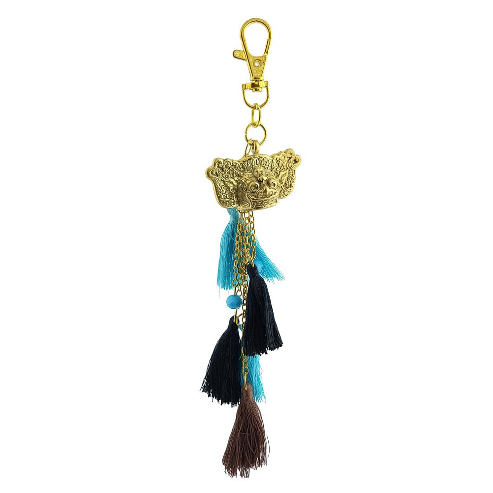 
                  
                    Load image into Gallery viewer, Keychain Tribal Tassel Barong
                  
                