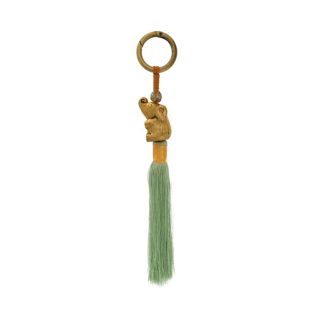 
                  
                    Load image into Gallery viewer, Handbag Charm Lucky Elephant Gold
                  
                