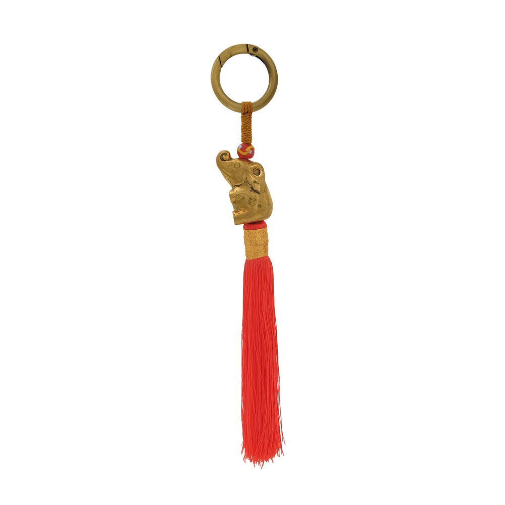 
                  
                    Load image into Gallery viewer, Handbag Charm Lucky Elephant Gold
                  
                