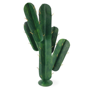 
                  
                    Load image into Gallery viewer, Handmade metal cactus L green
                  
                