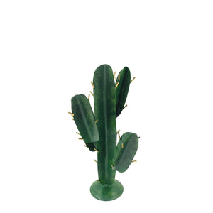 
                  
                    Load image into Gallery viewer, Handmade metal cactus S green
                  
                