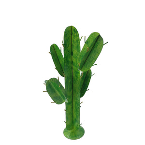 
                  
                    Load image into Gallery viewer, Handmade metal cactus M lime green
                  
                