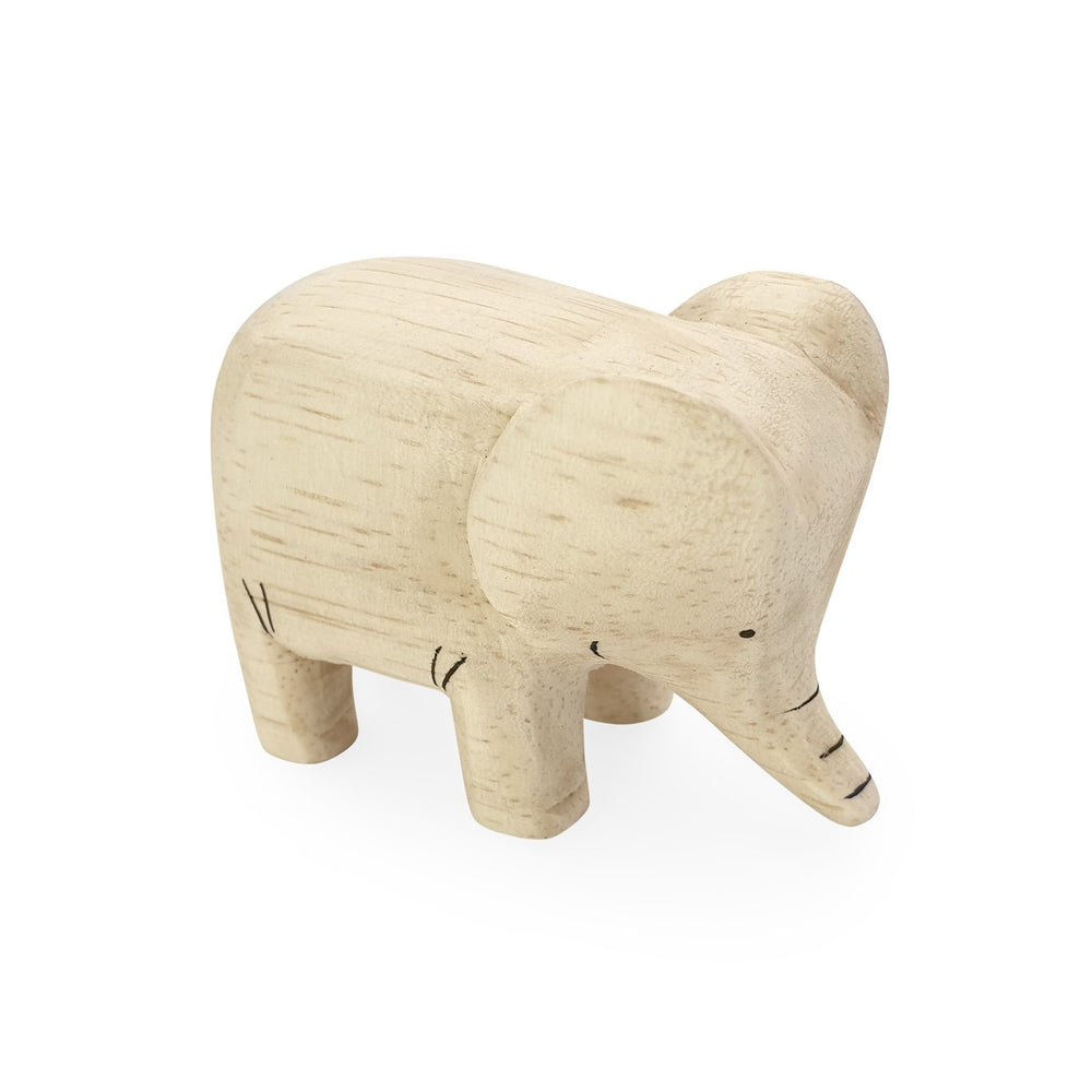 
                  
                    Load image into Gallery viewer, Mini handmade wooden toy animal elephant
                  
                