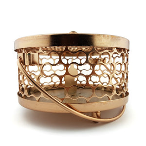 
                  
                    Load image into Gallery viewer, Mosquito Coil Pot Brass Rose Gold detail
                  
                