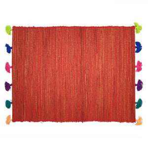 
                  
                    Load image into Gallery viewer, Placemat Tassel Red
                  
                
