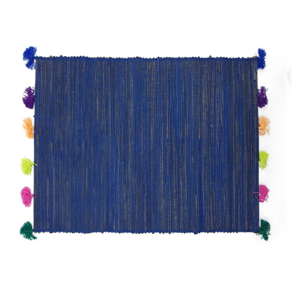 
                  
                    Load image into Gallery viewer, Placemat Tassel Blue
                  
                