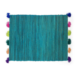 
                  
                    Load image into Gallery viewer, Placemat Tassel Turquoise
                  
                
