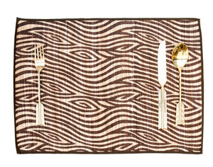 
                  
                    Load image into Gallery viewer, Placemat square natural cutlery
                  
                