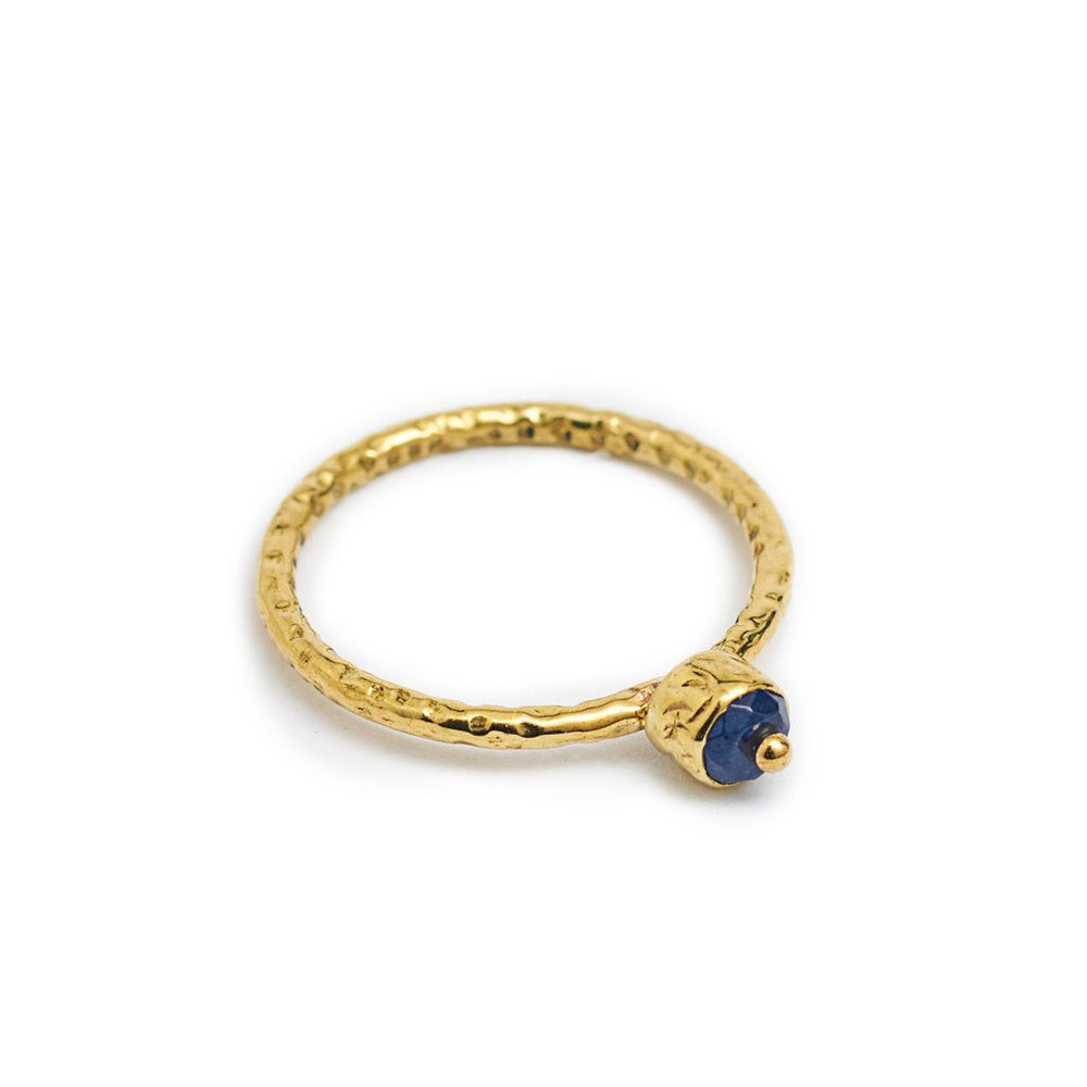 Ring Blue Agate Mini